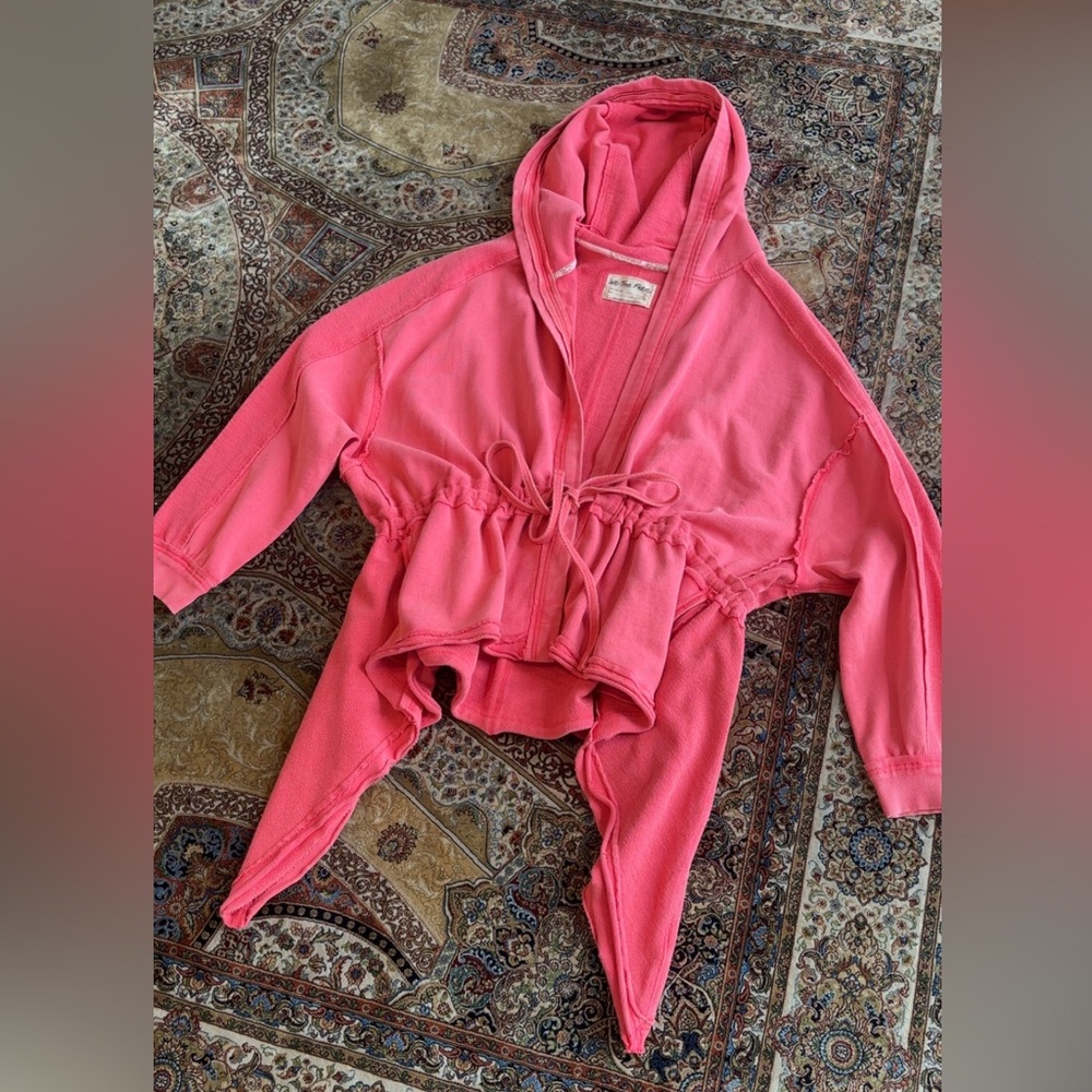 We The Free Pink cardigan Hoodie🩷NWOT 🩷 - Picture 6 of 7